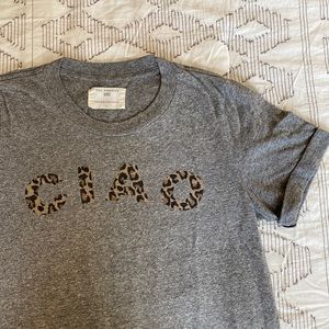 Anthropologie ‘CIAO’ Graphic Tee